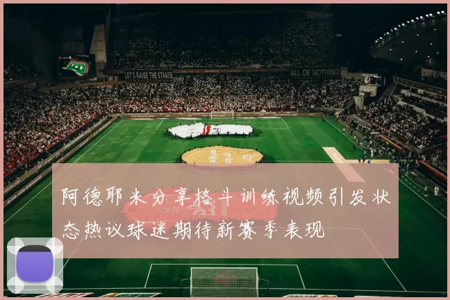 阿德耶米分享格斗训练视频引发状态热议球迷期待新赛季表现